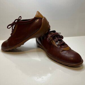 Tod’s Women’s Leather Lace-Up Shoes – Size 9